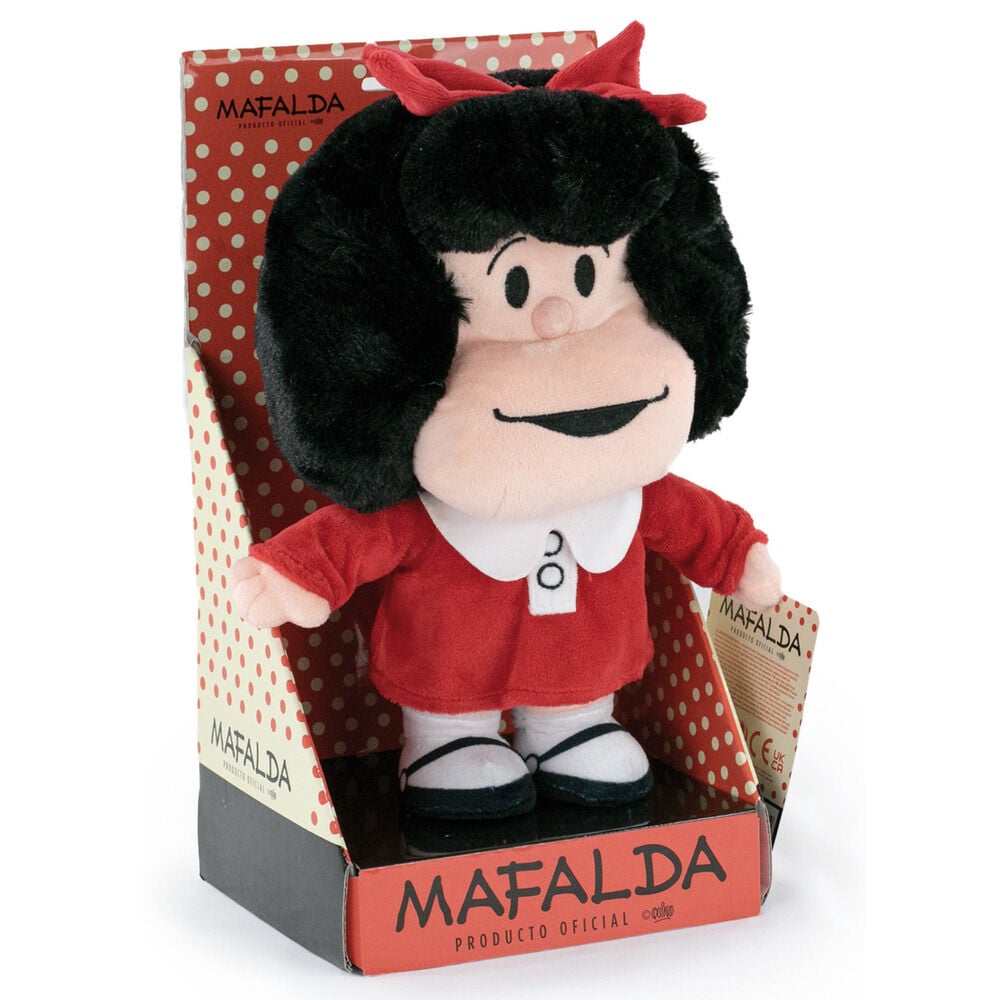 Peluche Red Dress Mafalda 27cm Frikytopia