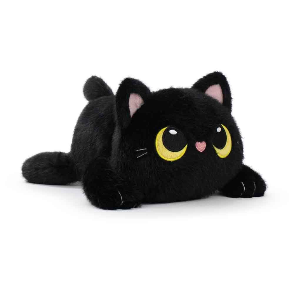 Peluche Black Cat Mushy Friends 28cm Frikytopia
