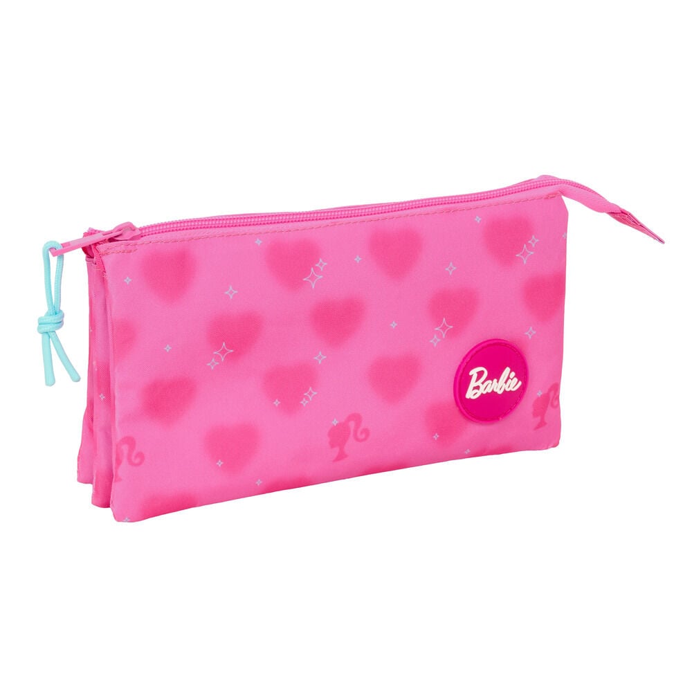 Portatodo Corazones Barbie triple