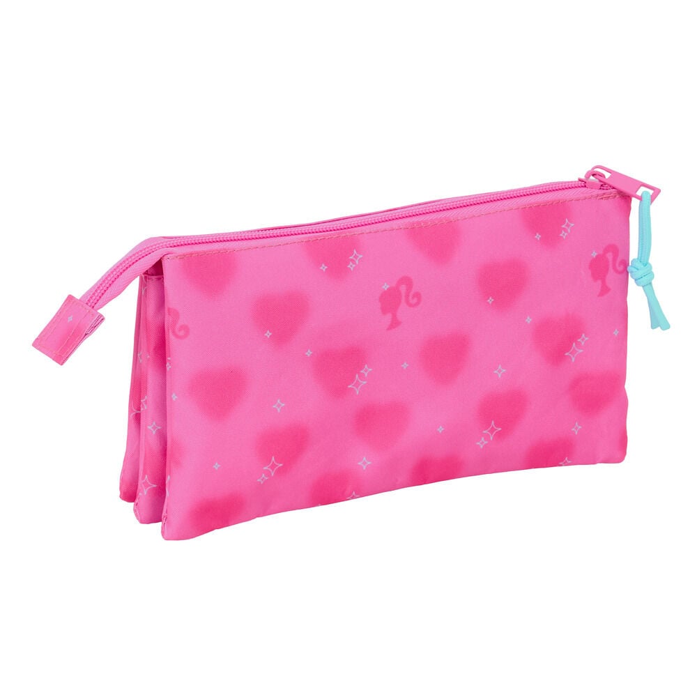 Portatodo Corazones Barbie triple