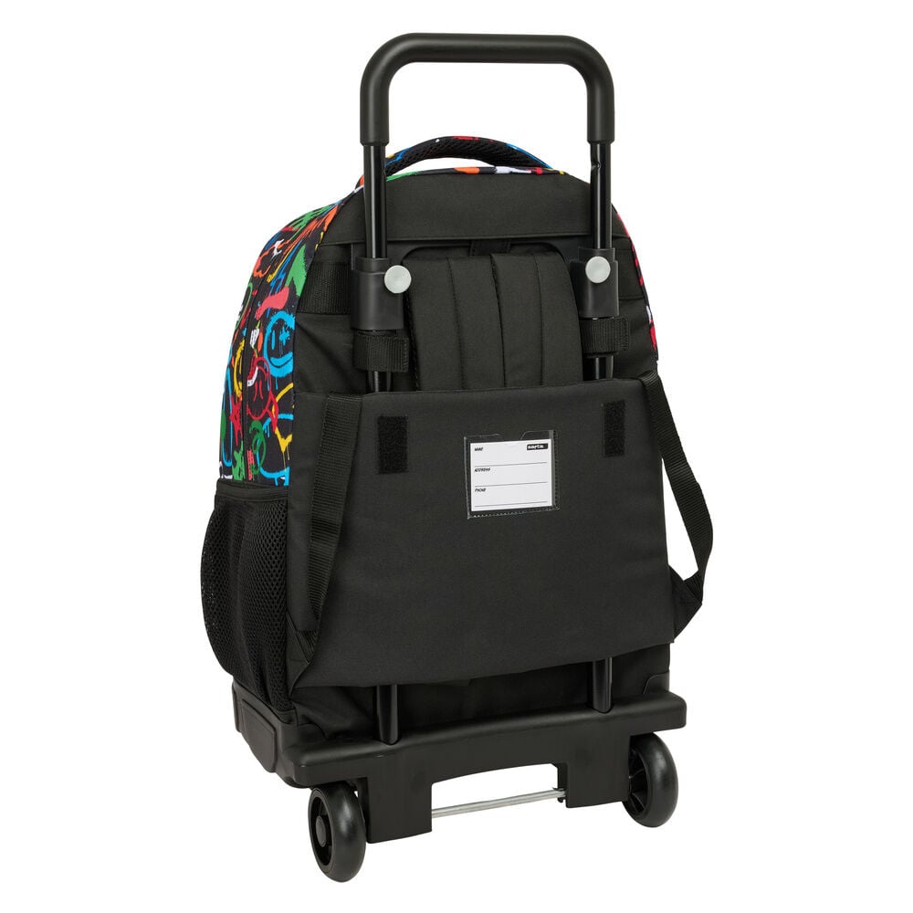 Trolley Compact Extraible Colors Graffiti 42cm