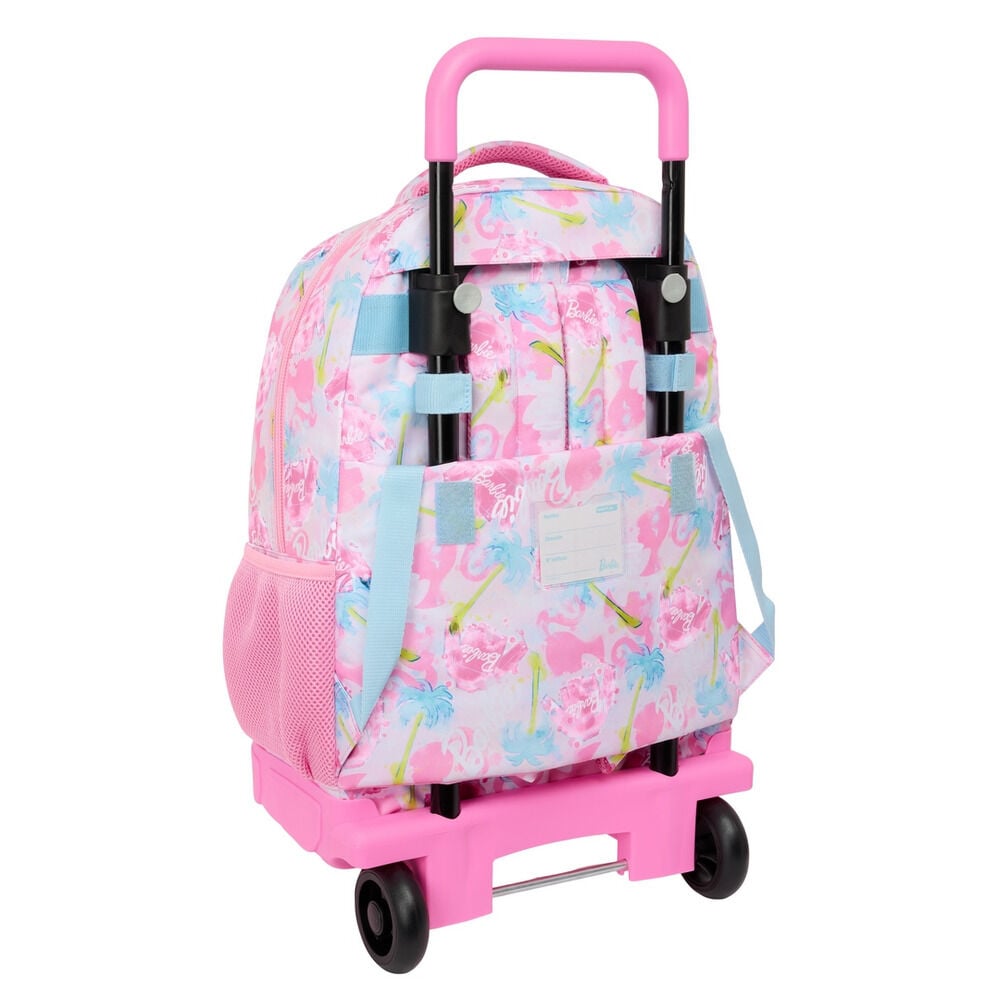 Trolley Compact Extraible Painterly Barbie 45cm