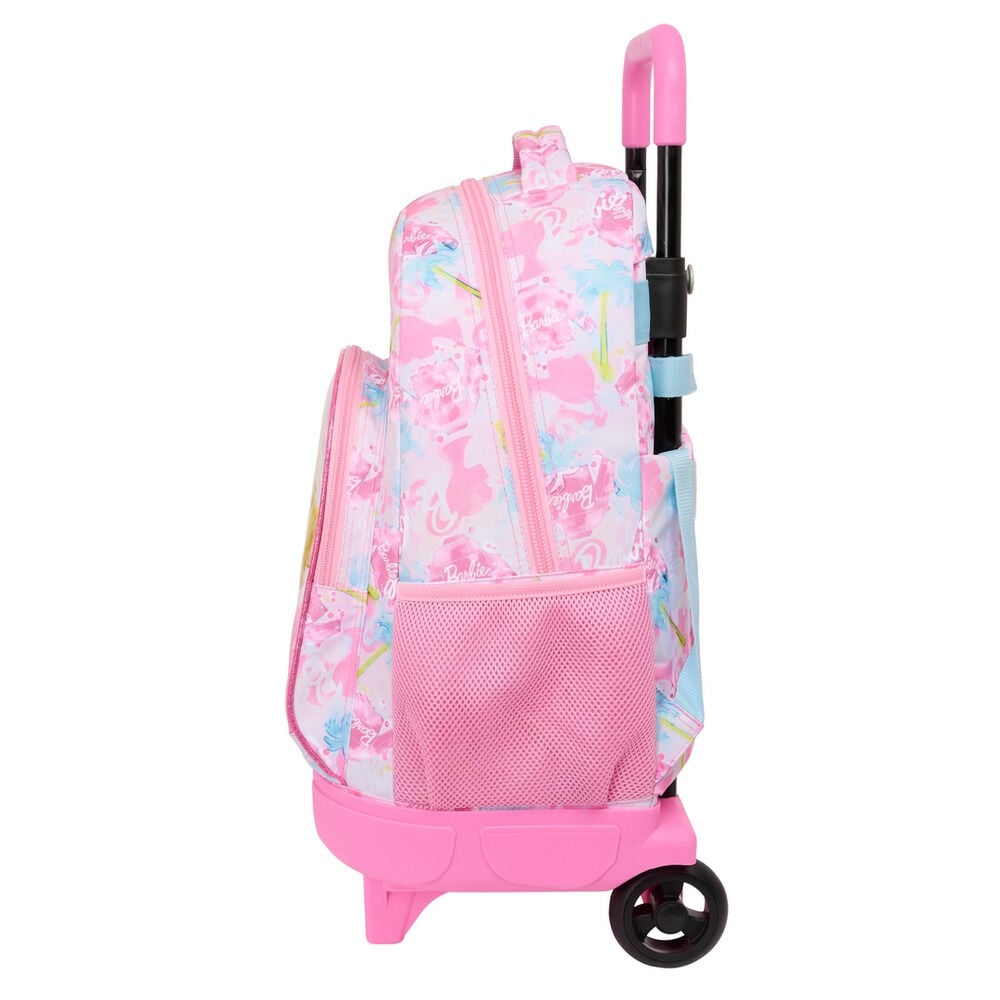 Trolley Compact Extraible Painterly Barbie 45cm