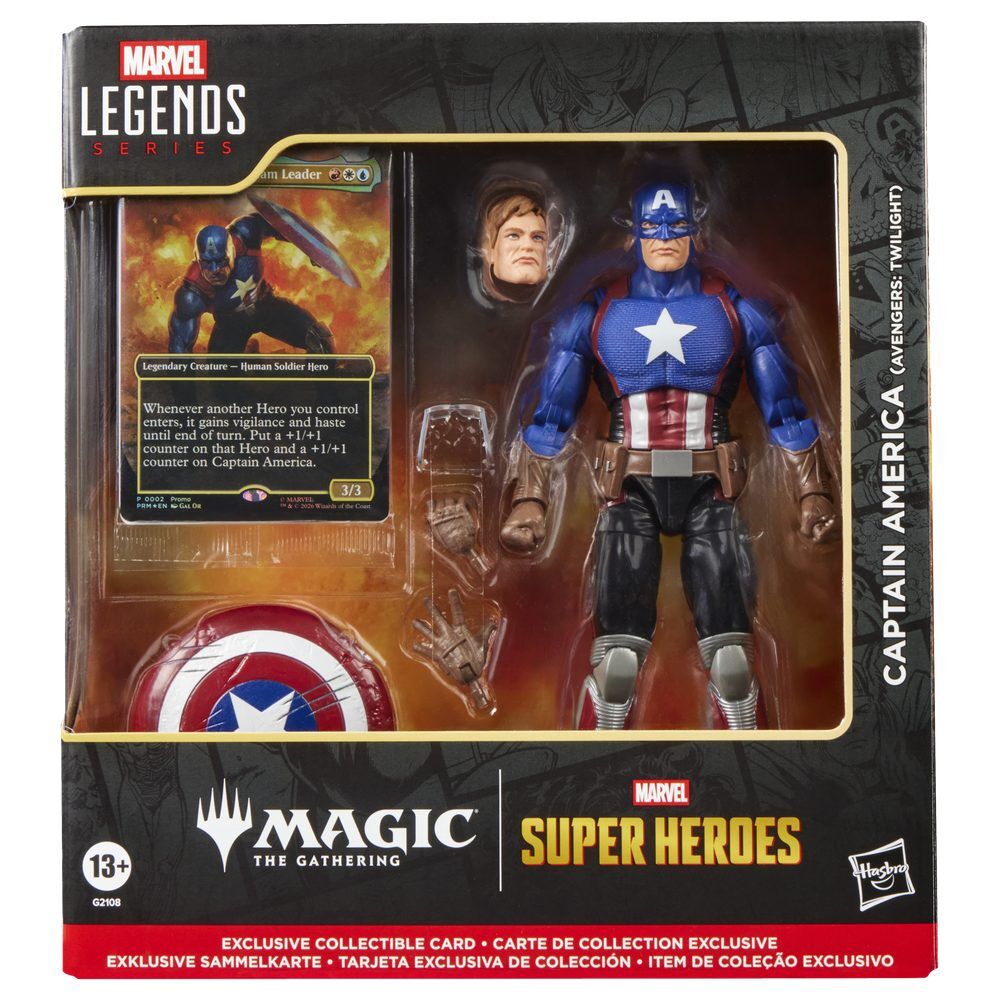 Magic The Gathering: Marvel Super Heroes Marvel Legends Figura Captain America (Avengers: Twilight) 15 cm