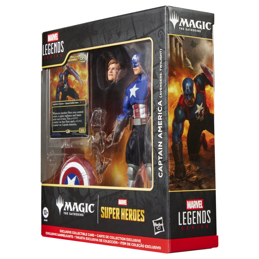 Magic The Gathering: Marvel Super Heroes Marvel Legends Figura Captain America (Avengers: Twilight) 15 cm