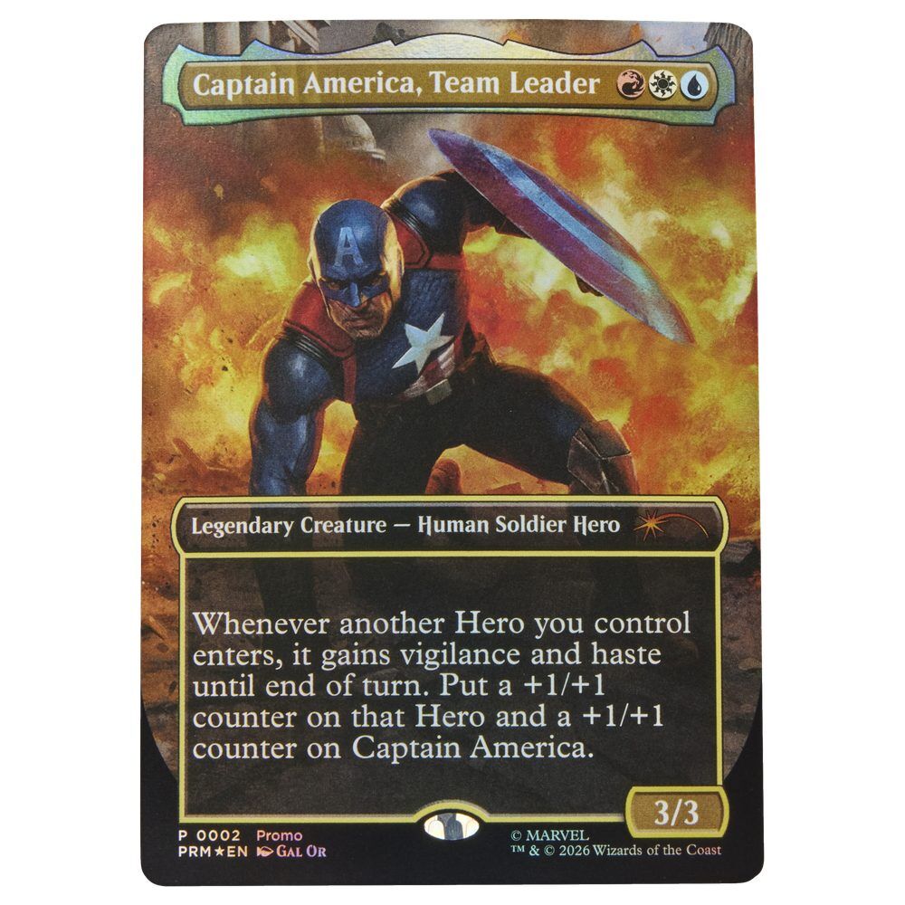 Magic The Gathering: Marvel Super Heroes Marvel Legends Figura Captain America (Avengers: Twilight) 15 cm