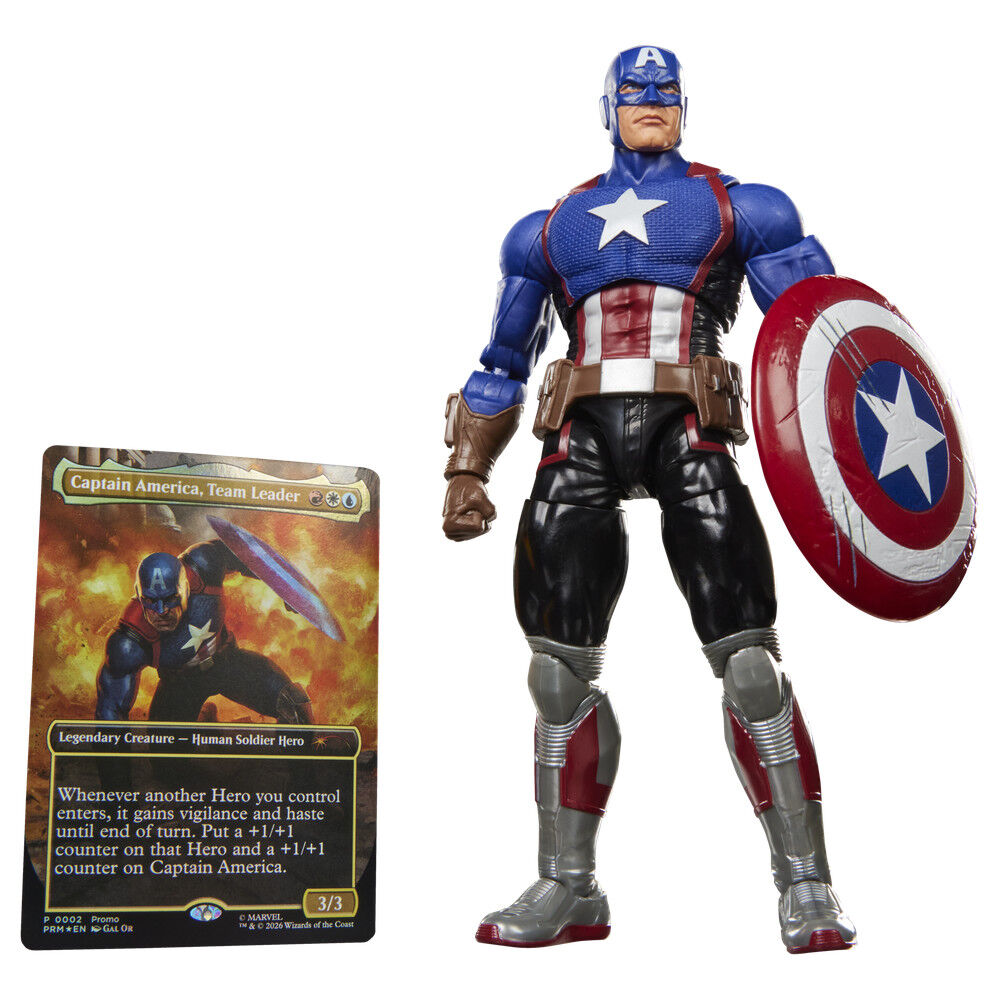 Magic The Gathering: Marvel Super Heroes Marvel Legends Figura Captain America (Avengers: Twilight) 15 cm