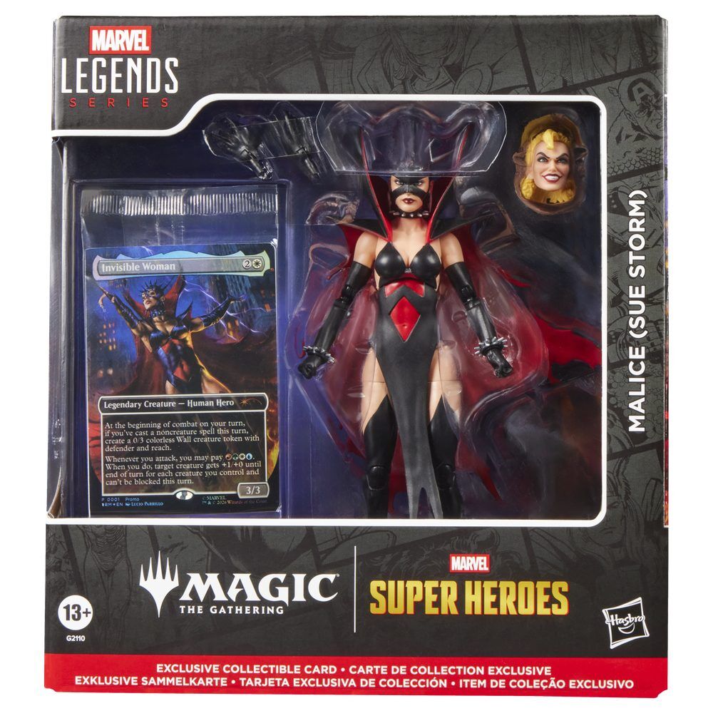 Magic The Gathering: Marvel Super Heroes Marvel Legends Figura Fantastic Four Malice (Sue Storm) 15 cm