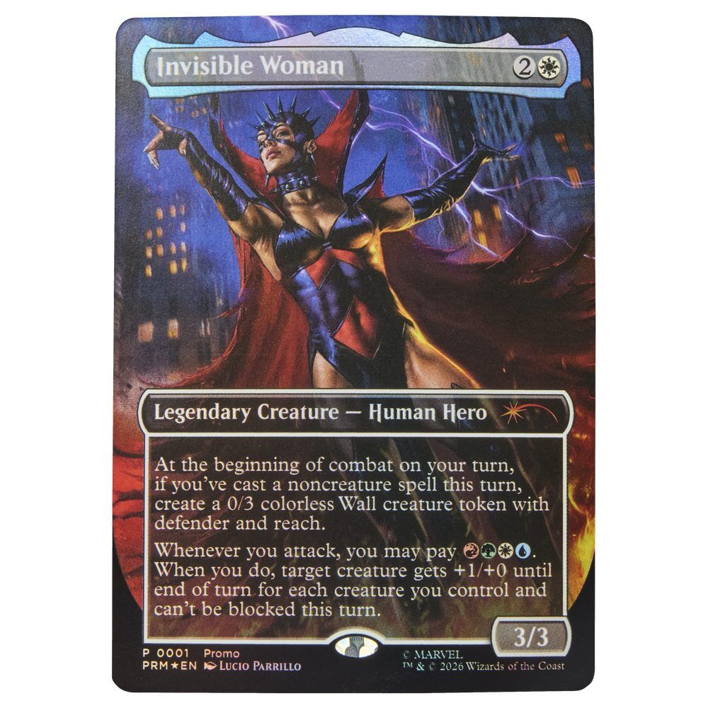 Magic The Gathering: Marvel Super Heroes Marvel Legends Figura Fantastic Four Malice (Sue Storm) 15 cm