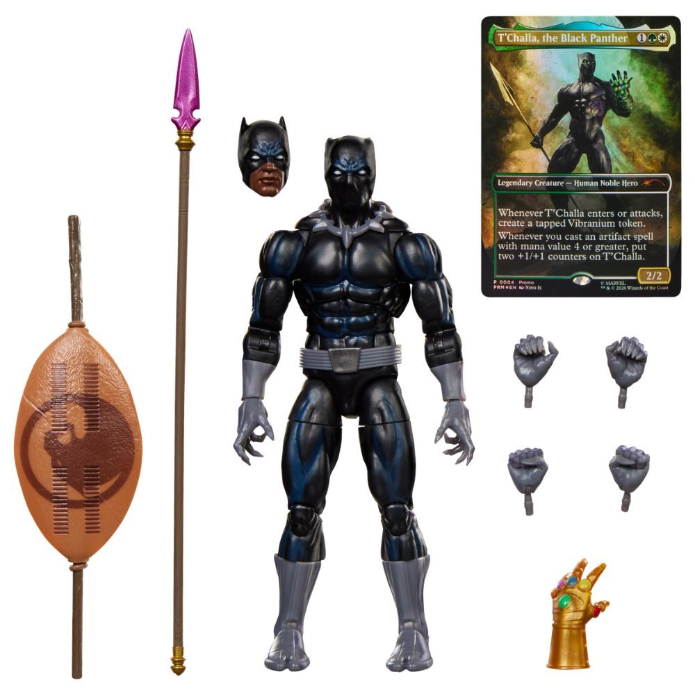 Magic The Gathering: Marvel Super Heroes Marvel Legends Figura Black Panther 15 cm