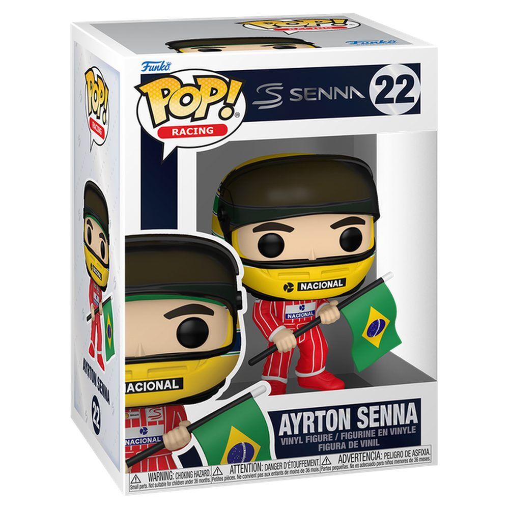 Formular 1 POP! Racing Vinyl Figura McLaren - Senna(Helmet) 9 cm
