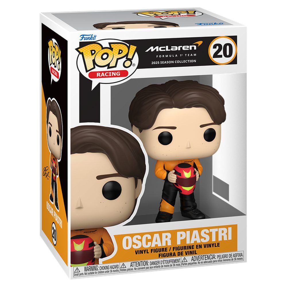 Formular 1 POP! Racing Vinyl Figura McLaren- Oscar Piastri 9 cm