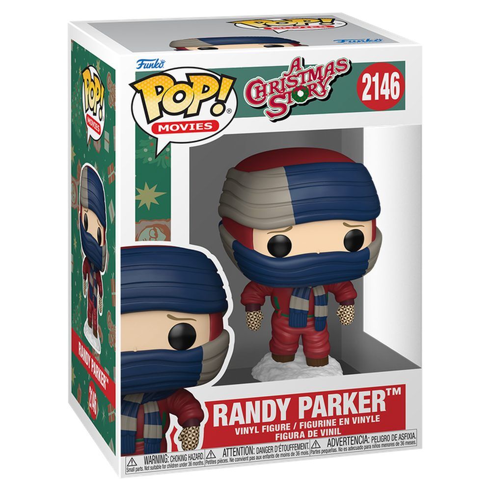 Historias de Navidad Figura POP! Movies Vinyl Randy Parker 9 cm