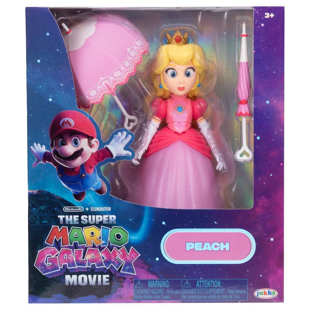 Figura Peach Super Mario Galaxy Movie 13cm