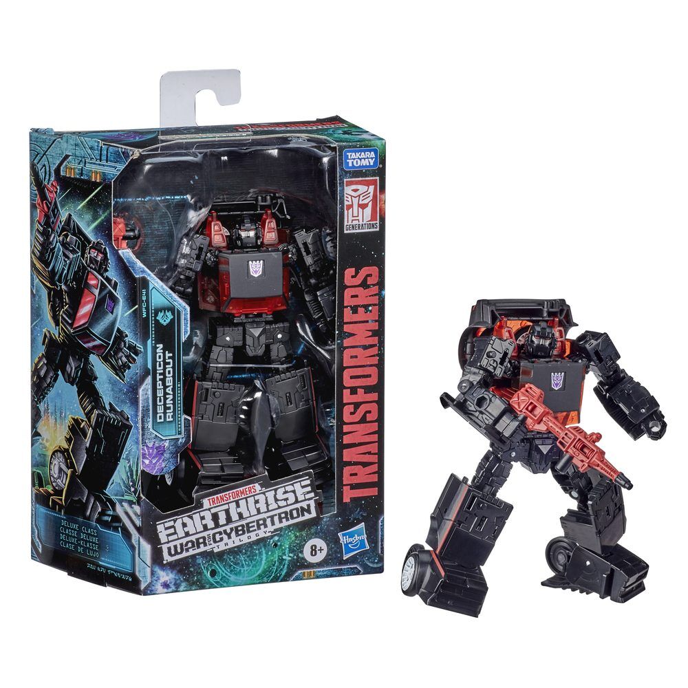 Transformers Generations War for Cybertron: Earthrise Deluxe Class Figura Decepticon Runabout WFC-E41 14 cm