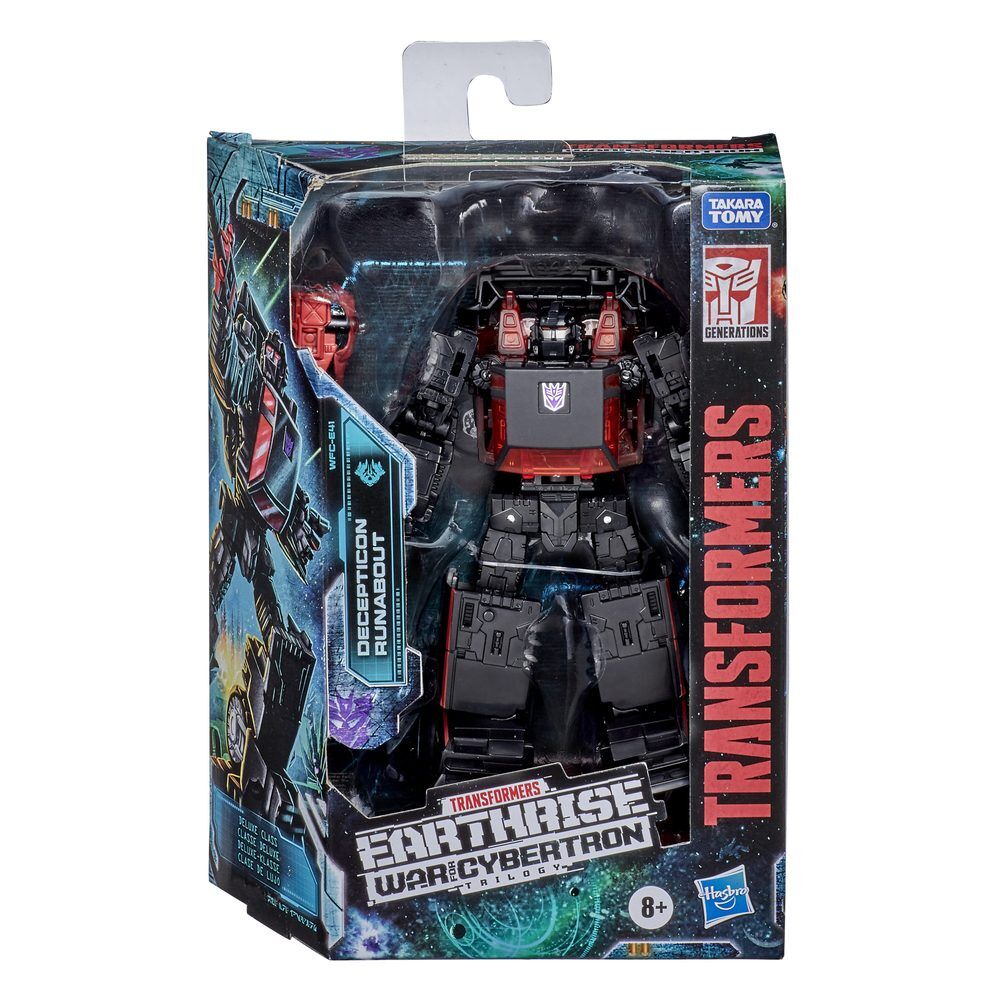 Transformers Generations War for Cybertron: Earthrise Deluxe Class Figura Decepticon Runabout WFC-E41 14 cm