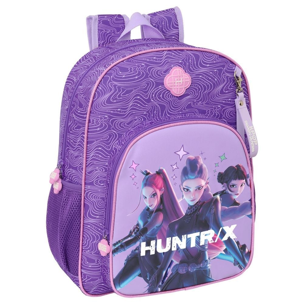 Mochila Battle Kpop Demon Hunters 38cm adaptable
