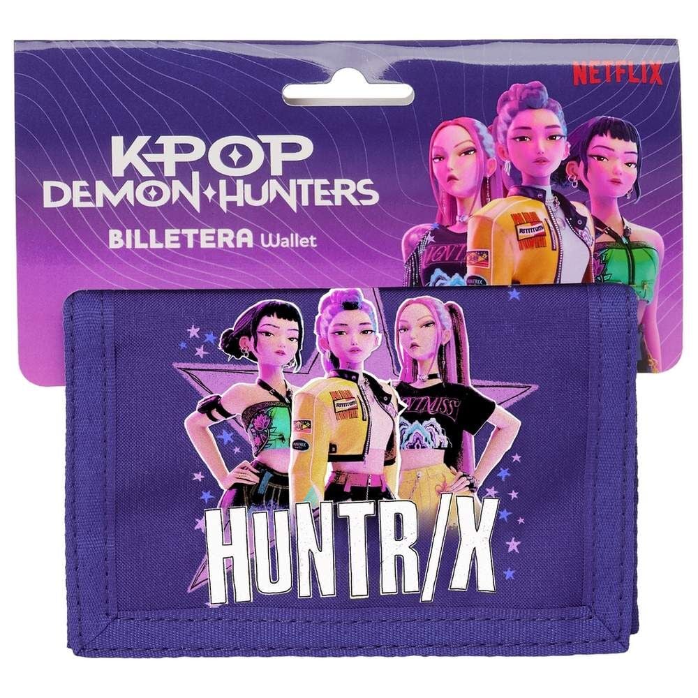 Cartera Figthers Kpop Demon Hunters