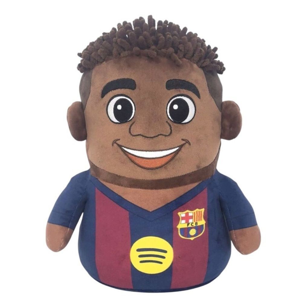 Peluche Squishy Lamine Yamal FC Barcelona 30cm Frikytopia