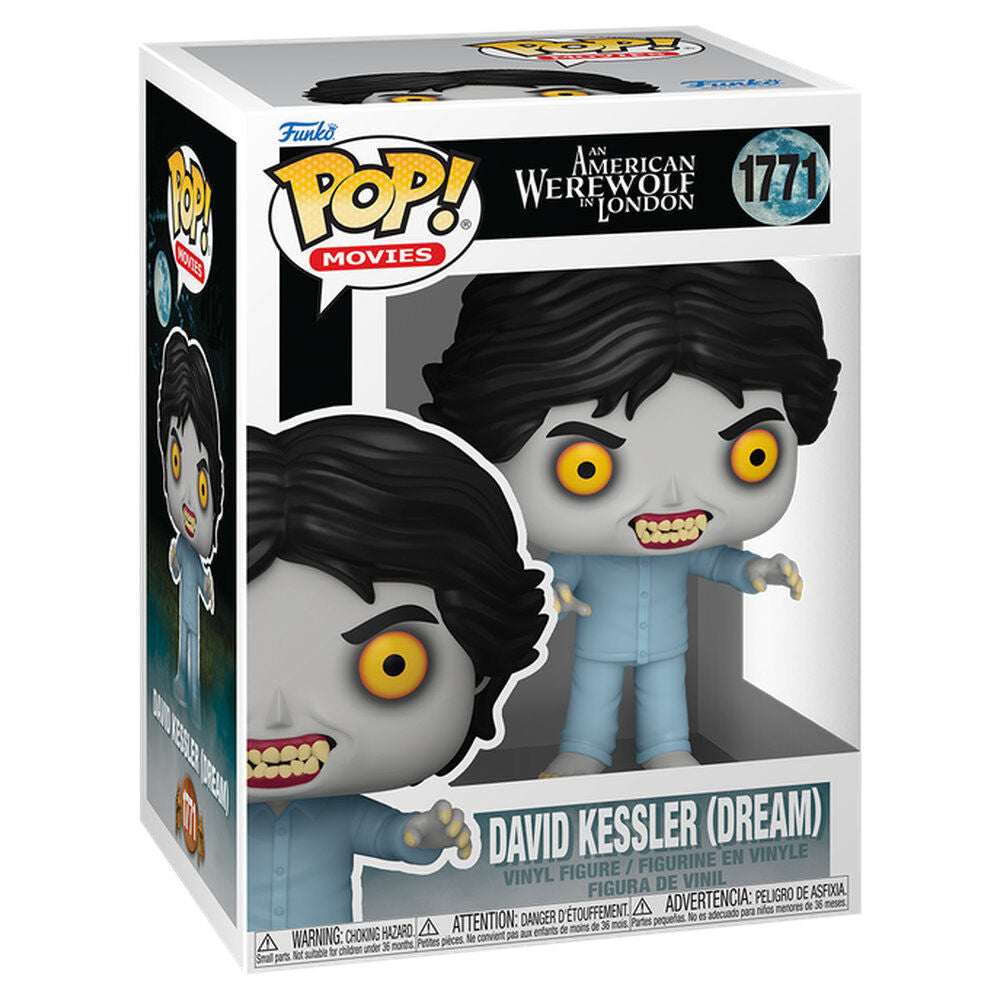 El Hombre lobo americano Figuras POP! Movies Vinyl David Kessler Dream 9 cm