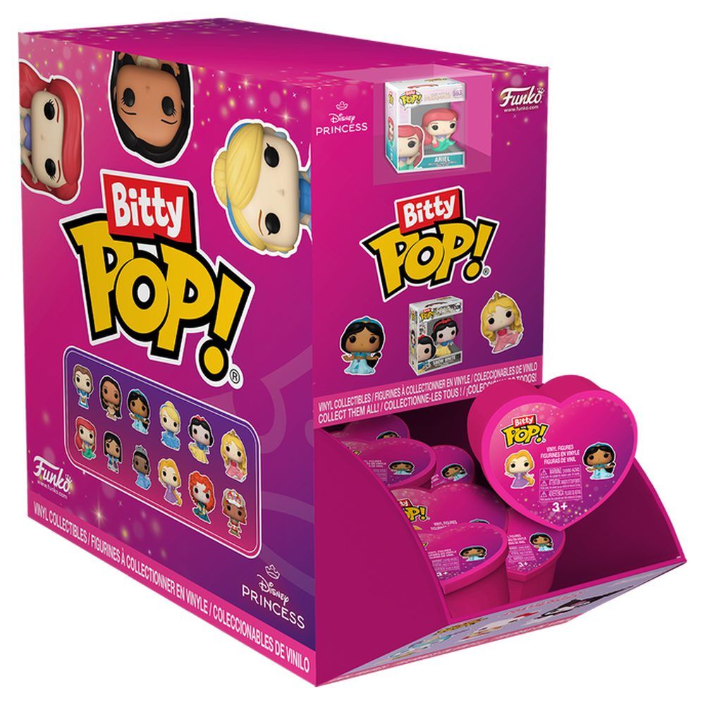 Disney Princess Figura Pocket POP! Vinyl Hearts PDQ Display (24) 2,5 cm