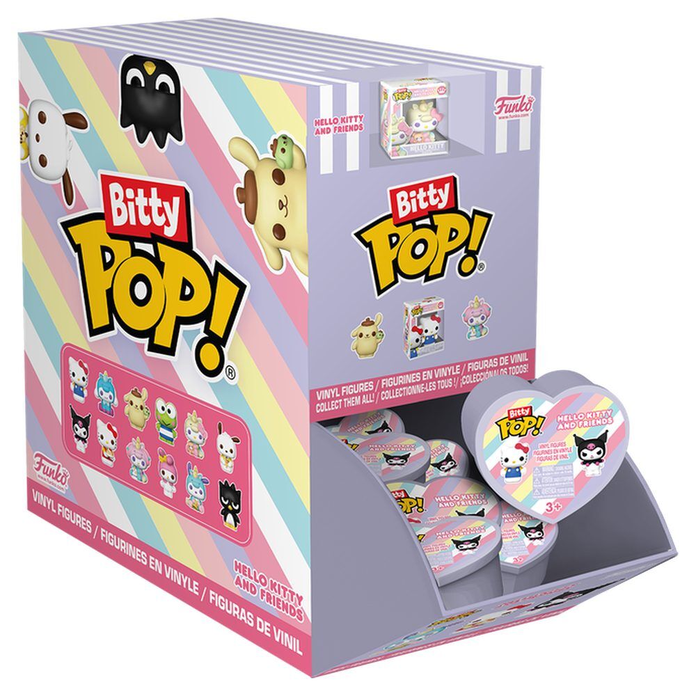 Hello Kitty&Friends Figura Pocket POP! Vinyl Hearts PDQ Display (24) 2,5 cm