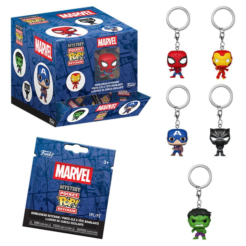 Marvel Comics Pocket POP! Vinyl 4 cm Expositor (12)