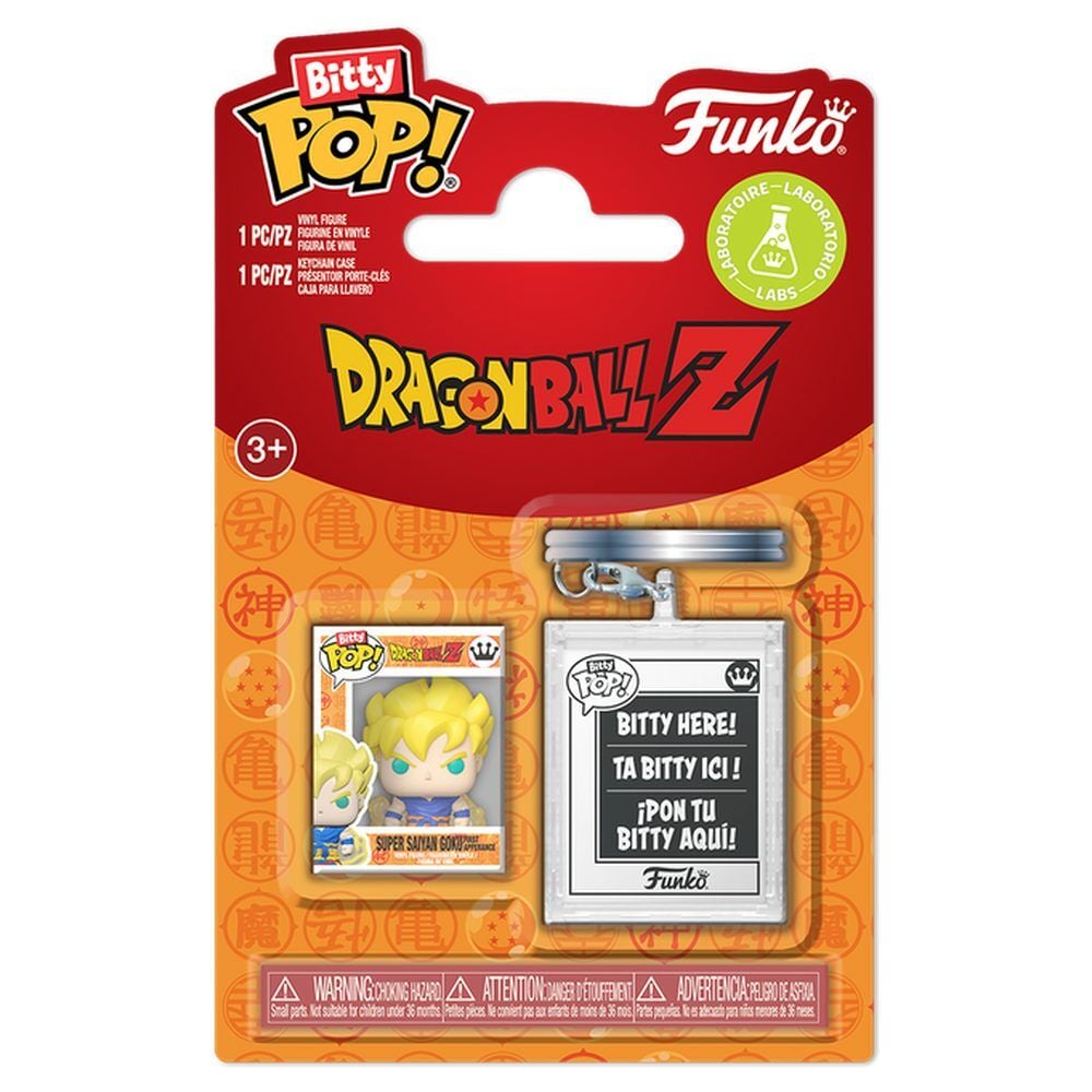 Dragon Ball Z Pack de 2 Figuras Bitty POP! & Accessory Vinyl Vegeta w/KCHN 2 cm