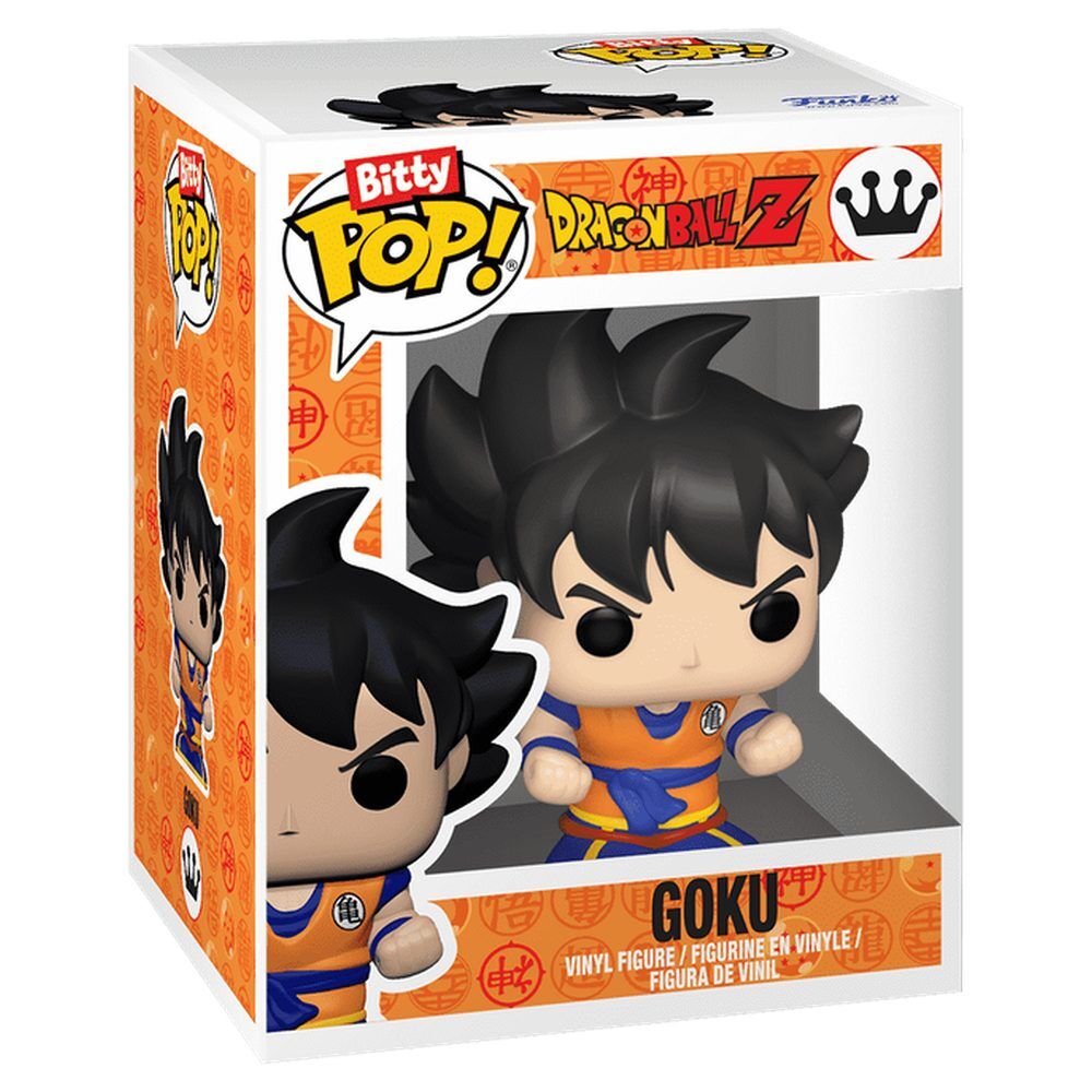 Dragon Ball Z Pack de 2 Figuras Bitty POP! & Accessory Vinyl Goku w/KCHN 2 cm
