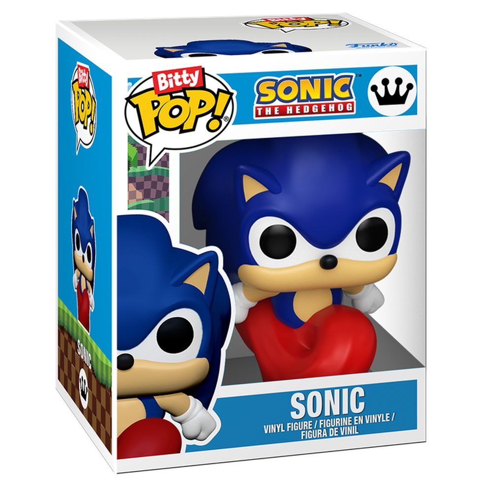 Sonic the Hedgehog Pack de 2 Figuras Bitty POP! & Accessory Vinyl Sonic w/KCHN 2 cm