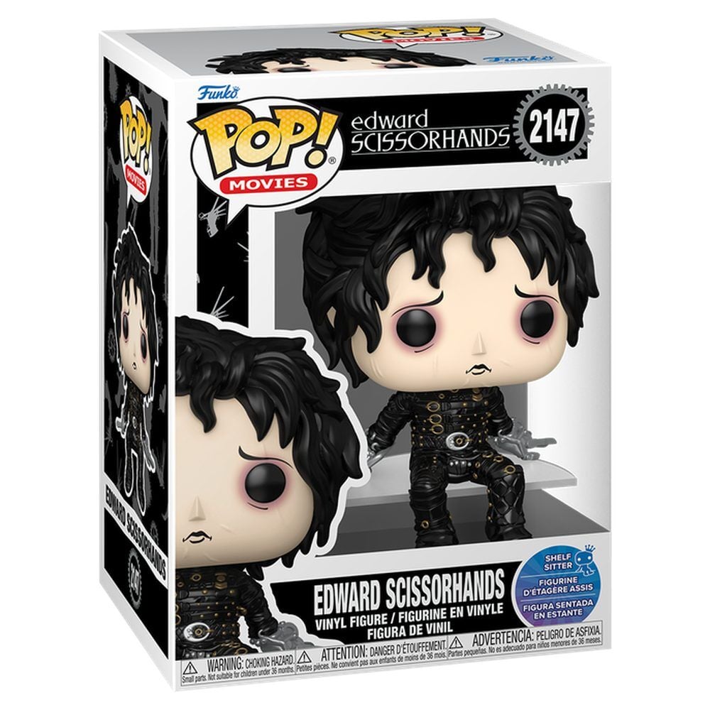 Eduardo Manostijeras POP! Movies Vinyl Figura Edward (Sitting) 9 cm