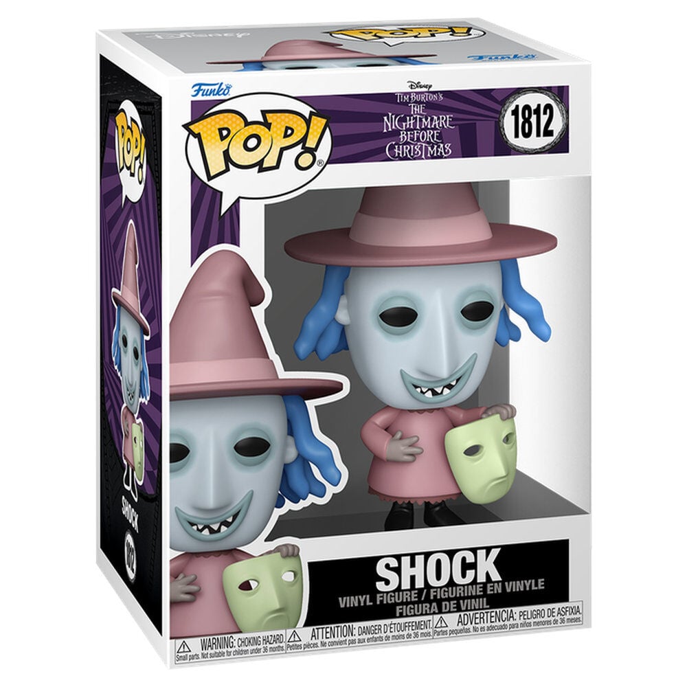 Pesadilla antes de Navidad Figura POP! Vinyl Shock 9 cm