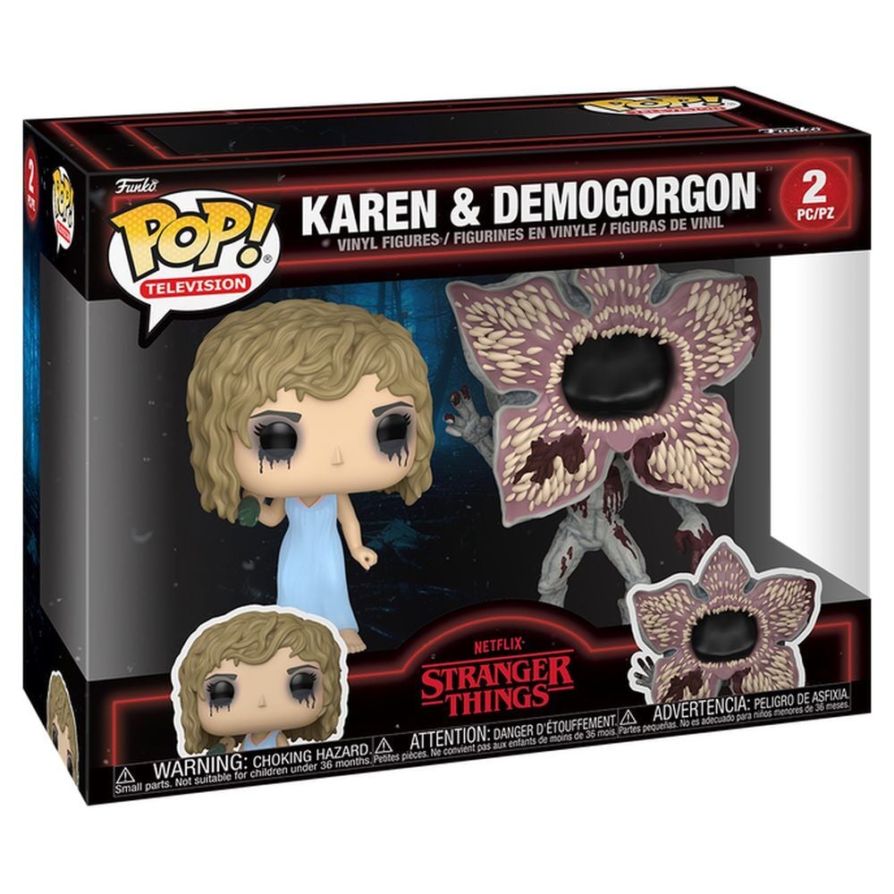 Stranger Things POP! Vinyl Figuras Karen & Demogorgon 2 cm