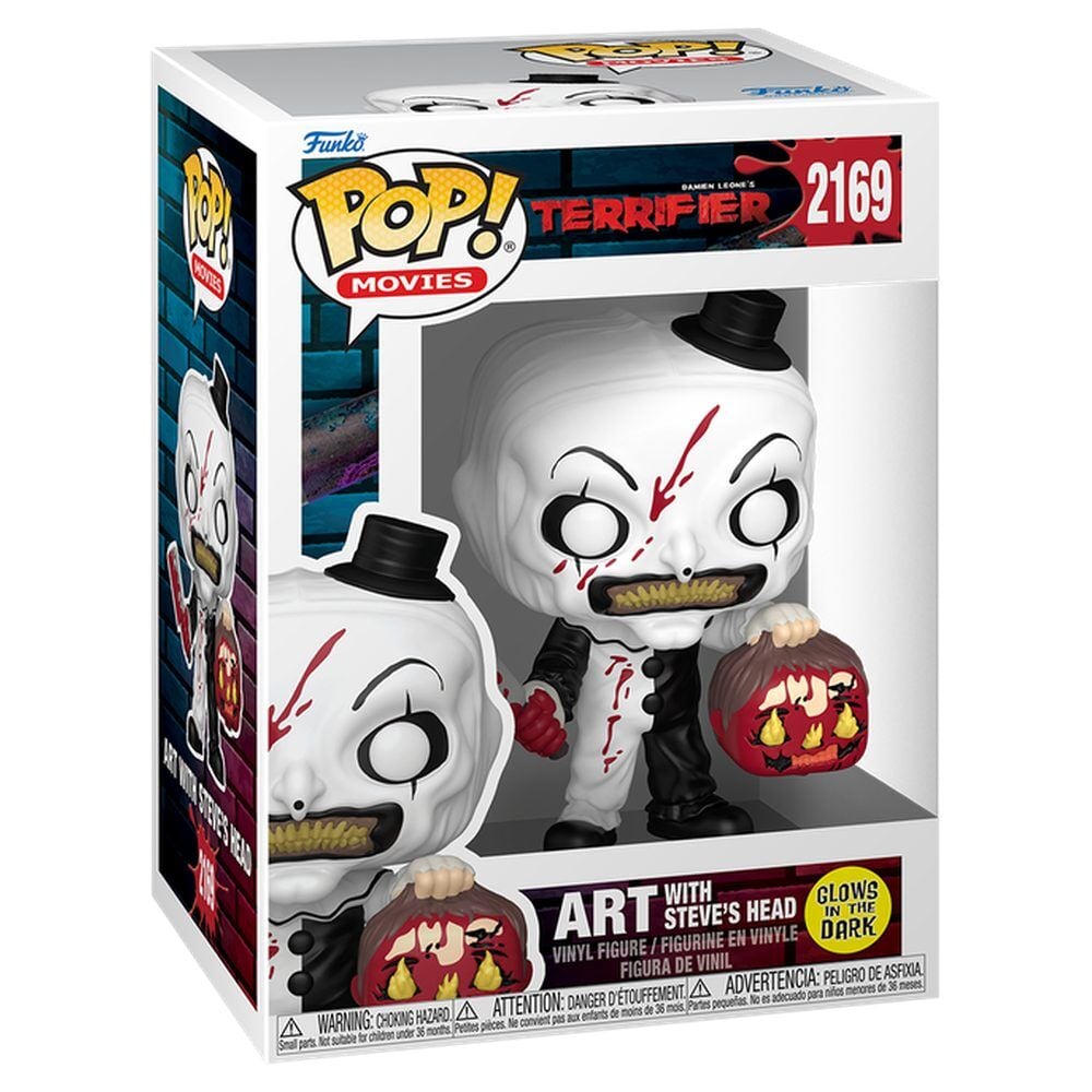 Terrifier POP! Movies Vinyl Figura Art with Head 9 cm