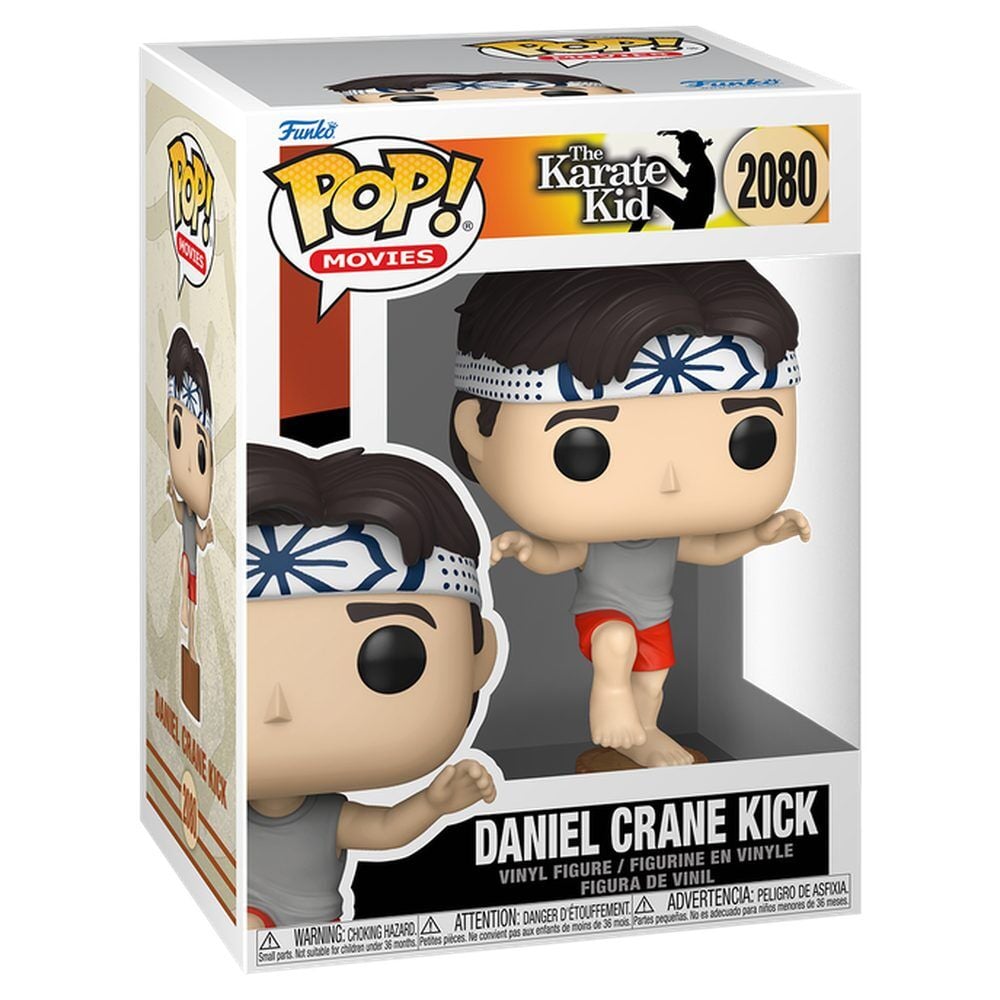 Karate Kid POP! Movies Vinyl Figura Daniel Crane Kick 9 cm