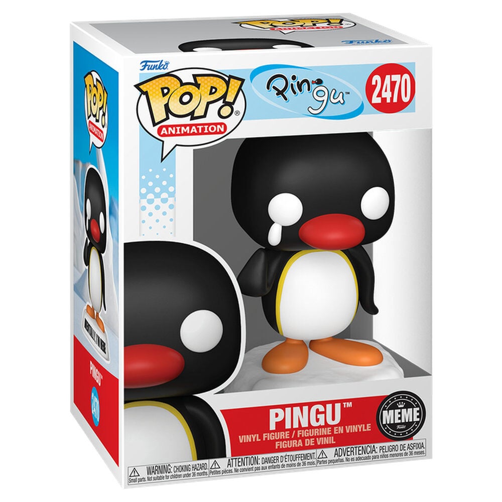 Pingu Figura POP! Meme Vinyl Pingu 9 cm