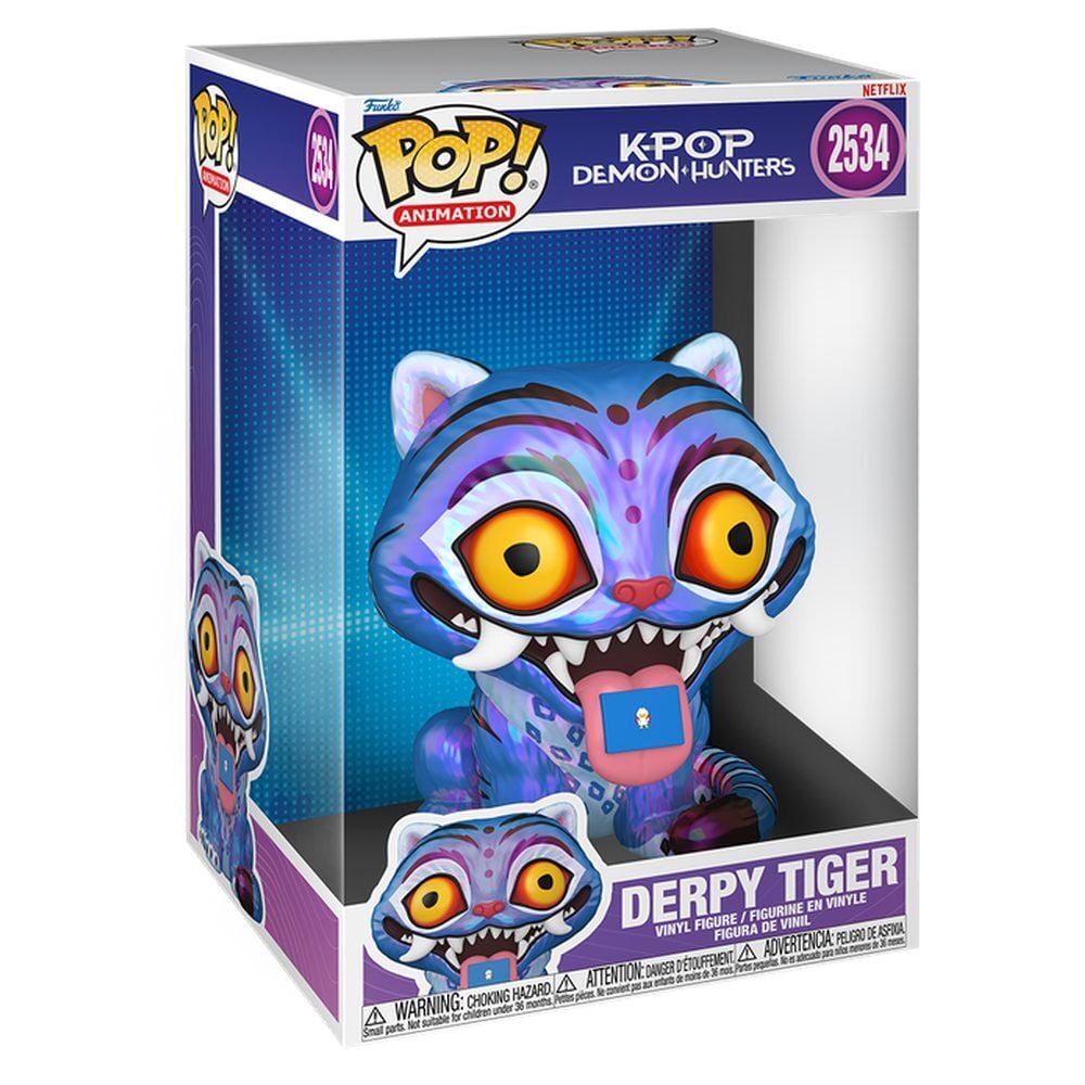 KPop Demon Hunters Figura Super Sized Jumbo POP! Vinyl Derpy 25 cm