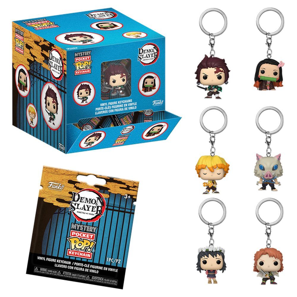 Demon Slayer: Kimetsu no Yaiba Pocket POP! Vinyl 4 cm Expositor (12)