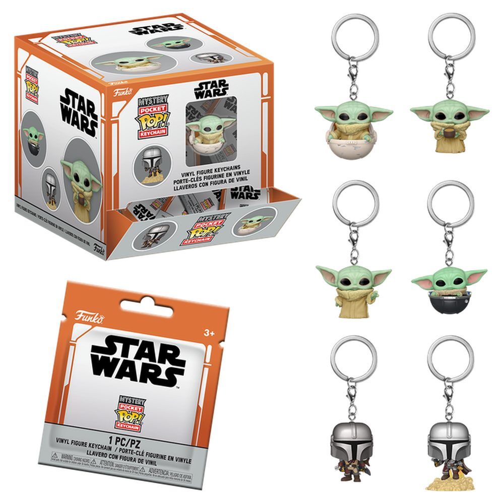 Star Wars Pocket POP! Vinyl The Mandalorian 4 cm Expositor (12)