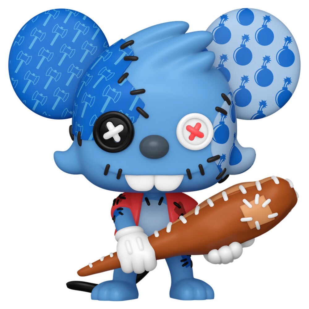 Los Simpson Figura POP! Animation Vinyl Itchy Patchwork 9 cm