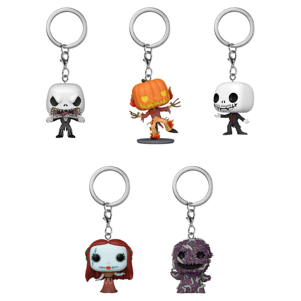 Pesadilla antes de Navidad Pocket POP! Vinyl 4 cm Expositor (12)