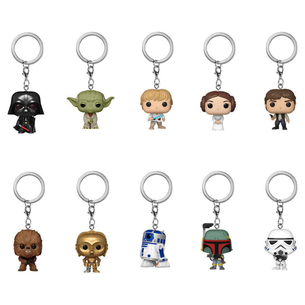 Star Wars Pocket POP! Vinyl 4 cm Expositor (12)