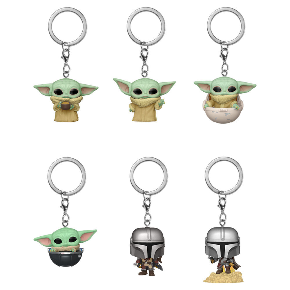 Star Wars Pocket POP! Vinyl The Mandalorian 4 cm Expositor (12)