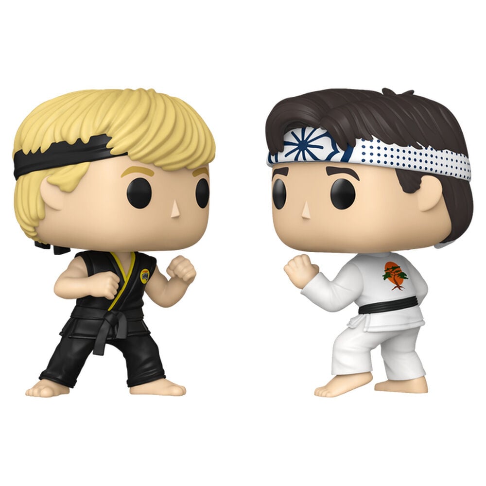 Karate Kid POP! Movies Vinyl Figuras Johnny & Daniel 9 cm