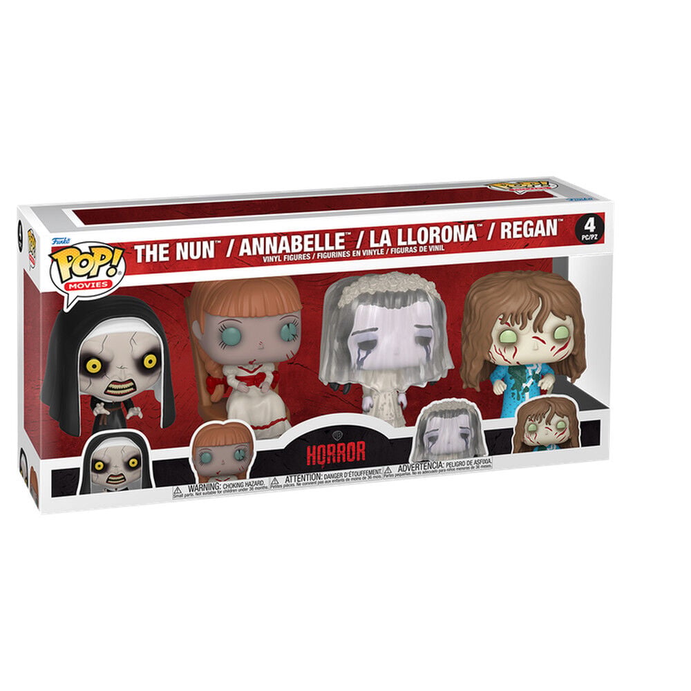 Warner Brothers POP! Vinyl pack de 4 Figuras Horror