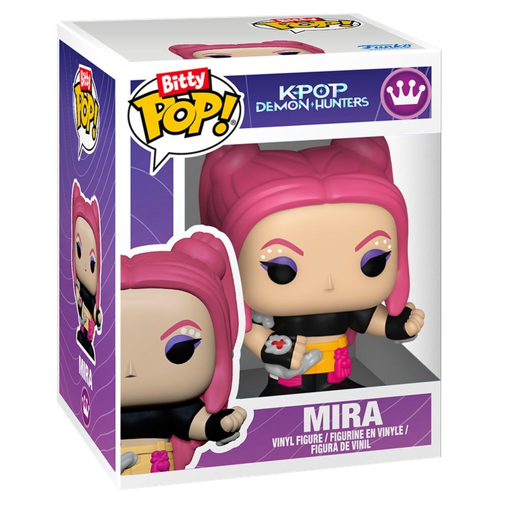 KPop Demon Hunters Bitty POP! Stages Vinyl Figuras Mira 2,5 cm