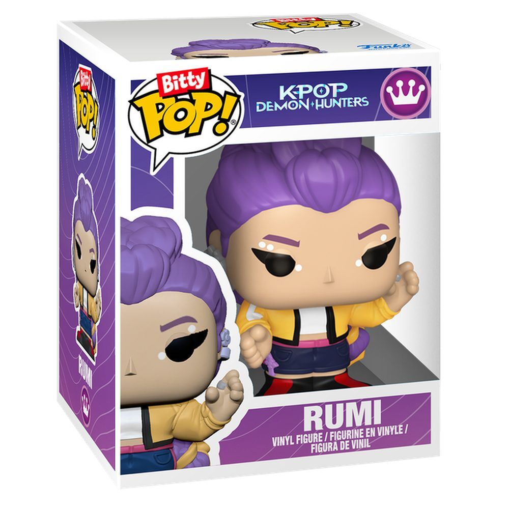 KPop Demon Hunters Bitty POP! Stages Vinyl Figuras Rumi 2,5 cm