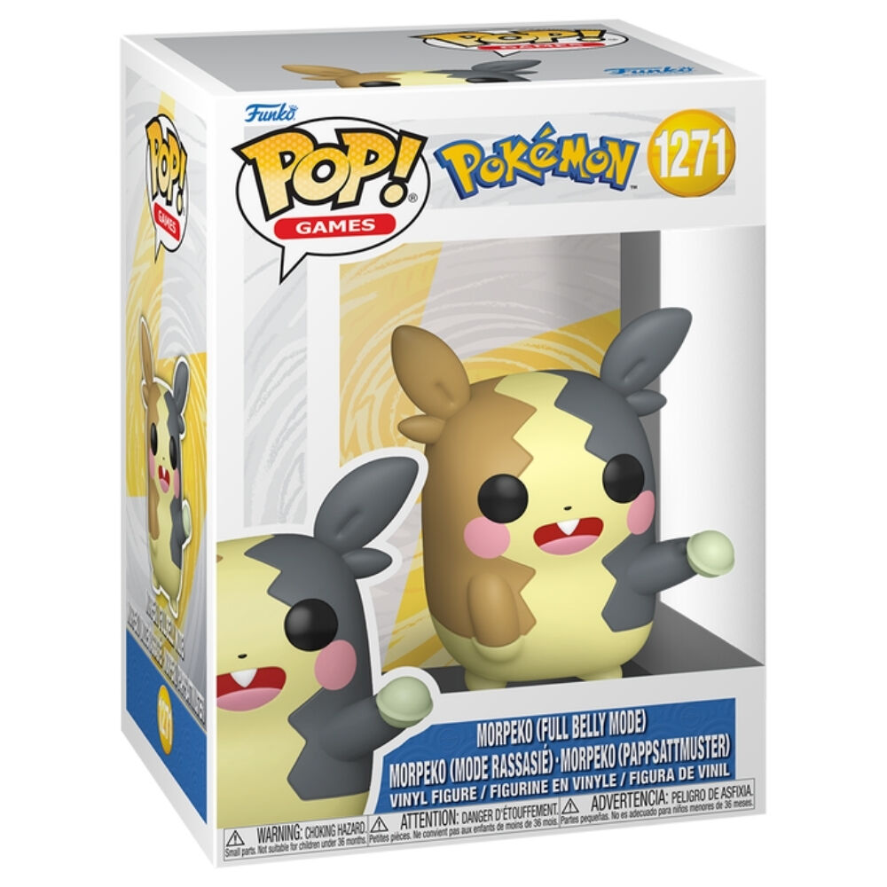 Pokémon Figura POP! Games Vinyl Morpeko(Full Belly) 9 cm