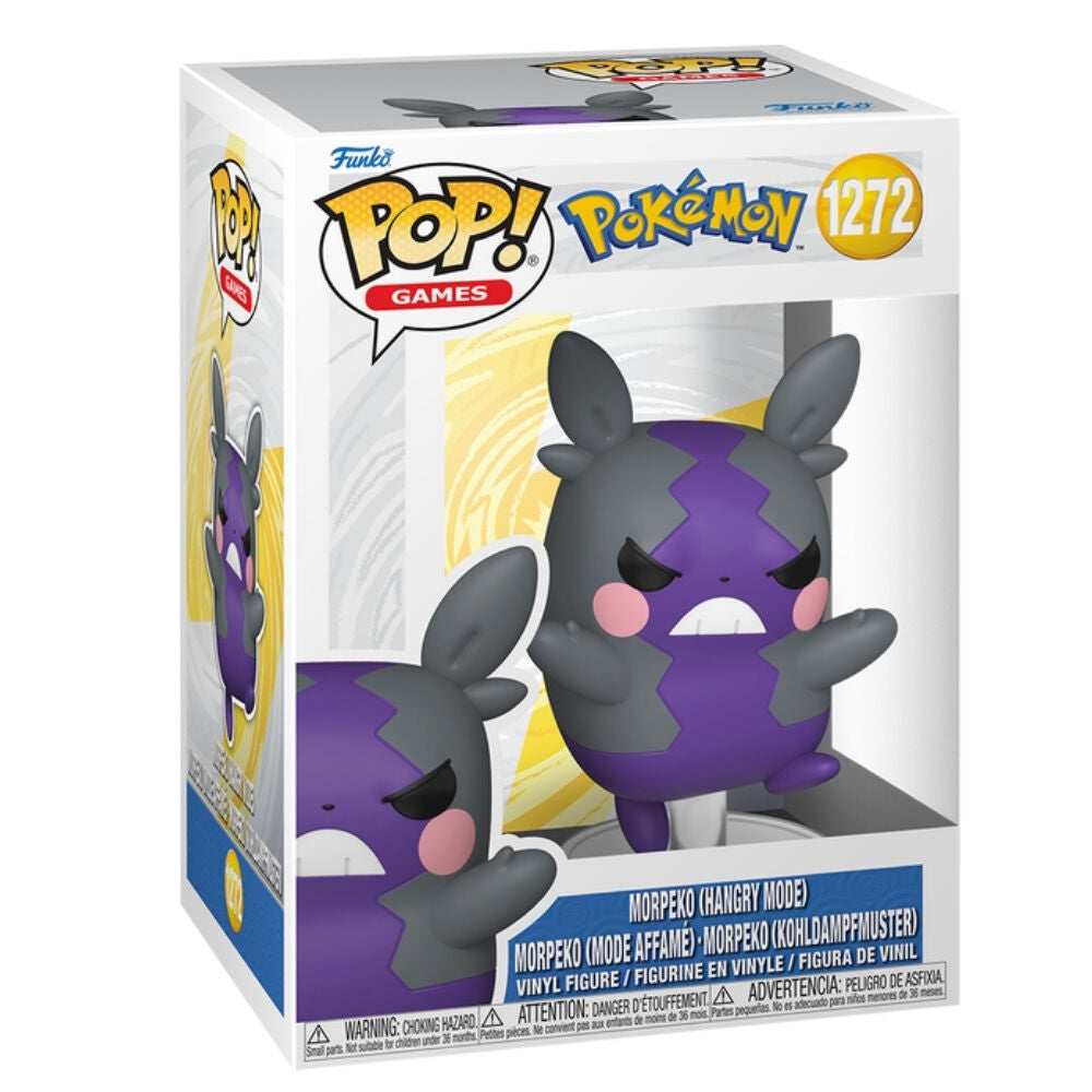 Pokémon Figura POP! Games Vinyl Morpeko(Hangry) 9 cm