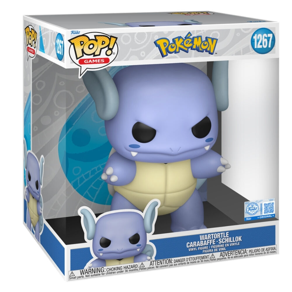Pokemon Figura Super Sized Jumbo POP! Vinyl Wartortle 25 cm